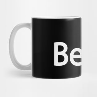 Beast creative text design Mug